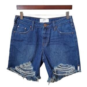 One Teaspoon Stevies Boyfriend Cutoff Shorts